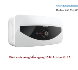 Bình nước nóng kiểu ngang 15 lít ARISTON SL 15