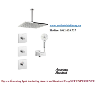 Bộ sen tắm nóng lạnh âm tường American Standard EasySET - EXPERIENCE