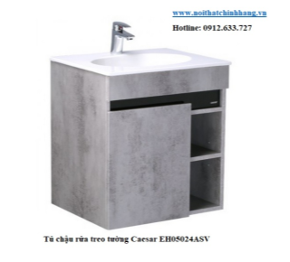 Tủ treo tường dùng cho chậu LF5024 Caesar EH05024ASV