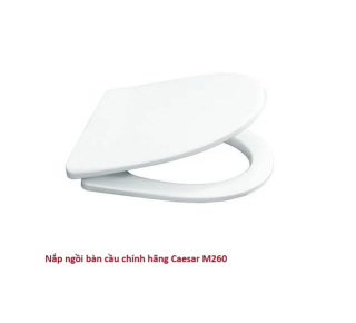Nắp ngồi bàn cầu thay cho CD1374 chính hãng Caesar M260