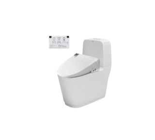 Bồn cầu 2 khối nắp điện tử Inax AC-832+CW-KA22AVN